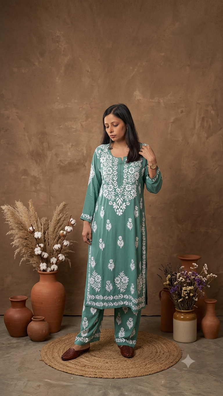 2 Pc Kurti Set - Image 17