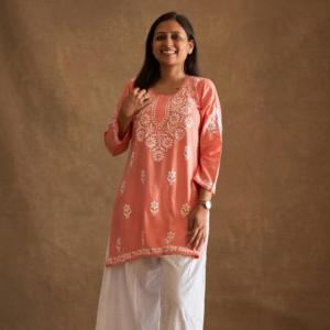 Short Kurti - Pink