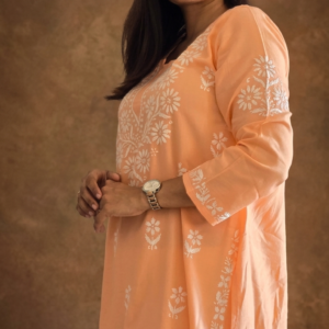 Short Kurti - Peach