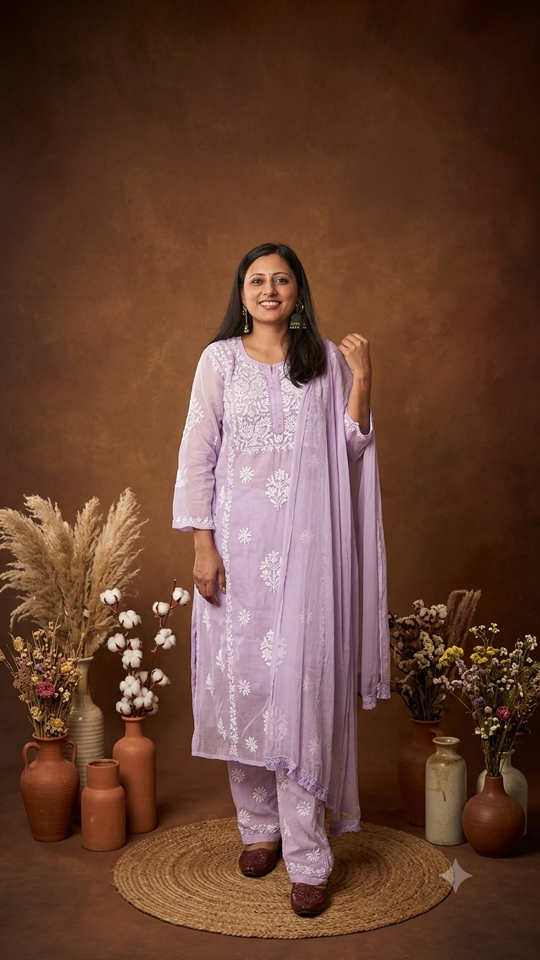 3 Pc Kurti Set - Image 10
