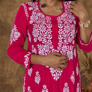 Kurti Set Modal 2pc Red